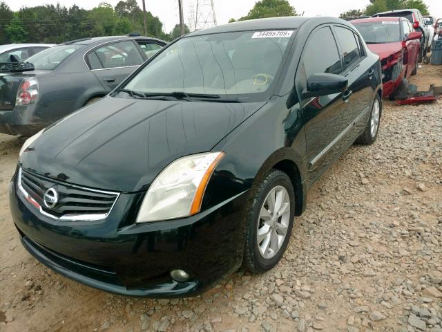 3N1AB6AP4BL683200 - 2011 NISSAN SENTRA 2.0 BLACK photo 2