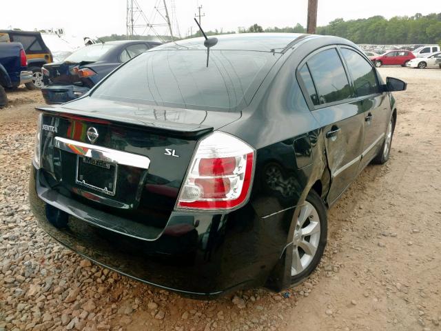 3N1AB6AP4BL683200 - 2011 NISSAN SENTRA 2.0 BLACK photo 4