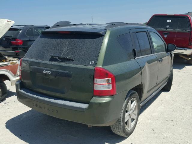 1J8FT47W18D562229 - 2008 JEEP COMPASS SP 绿色 照片 4