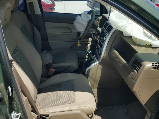 1J8FT47W18D562229 - 2008 JEEP COMPASS SP 绿色 照片 5