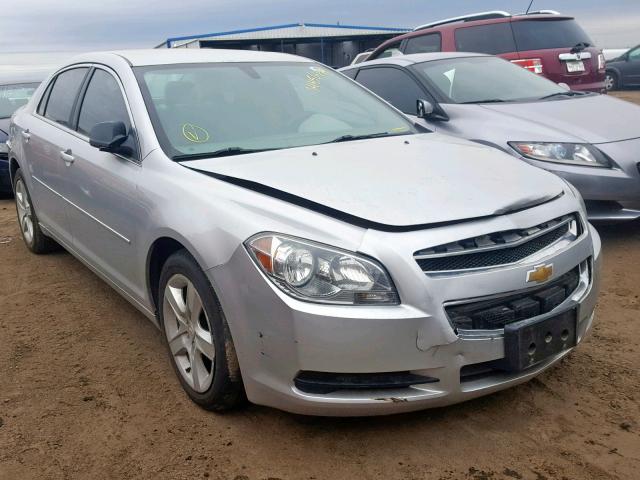 1G1ZA5EU1CF104357 - 2012 CHEVROLET MALIBU LS SILVER photo 1