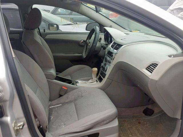 1G1ZA5EU1CF104357 - 2012 CHEVROLET MALIBU LS SILVER photo 5