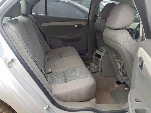 1G1ZA5EU1CF104357 - 2012 CHEVROLET MALIBU LS SILVER photo 6