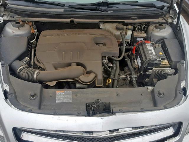 1G1ZA5EU1CF104357 - 2012 CHEVROLET MALIBU LS SILVER photo 7