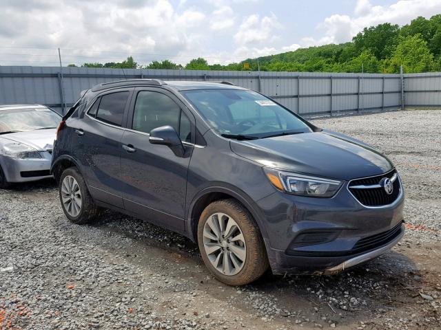 KL4CJASB1JB572029 - 2018 BUICK ENCORE PRE GRAY photo 1