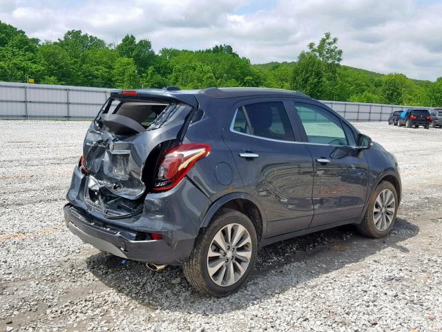 KL4CJASB1JB572029 - 2018 BUICK ENCORE PRE GRAY photo 4