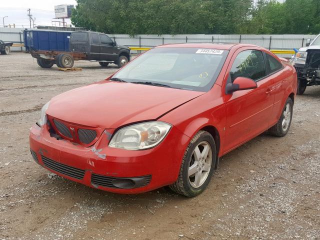 1G2AL18FX87158024 - 2008 PONTIAC G5 RED photo 2