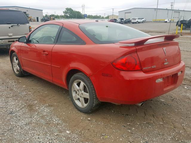 1G2AL18FX87158024 - 2008 PONTIAC G5 RED photo 3