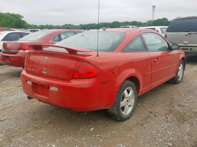 1G2AL18FX87158024 - 2008 PONTIAC G5 RED photo 4