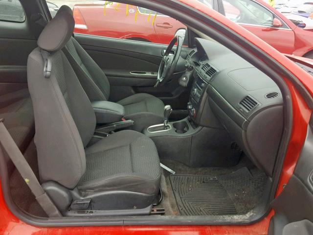 1G2AL18FX87158024 - 2008 PONTIAC G5 RED photo 5