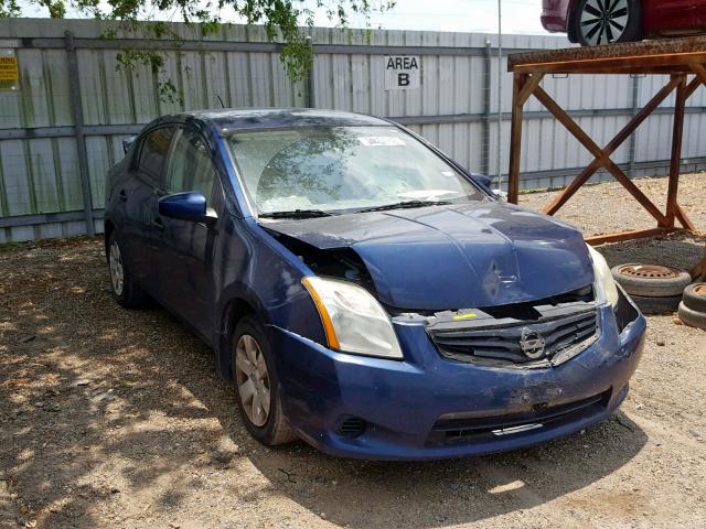 3N1AB6AP6AL608173 - 2010 NISSAN SENTRA 2.0 BLUE photo 1