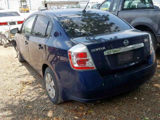 3N1AB6AP6AL608173 - 2010 NISSAN SENTRA 2.0 BLUE photo 3