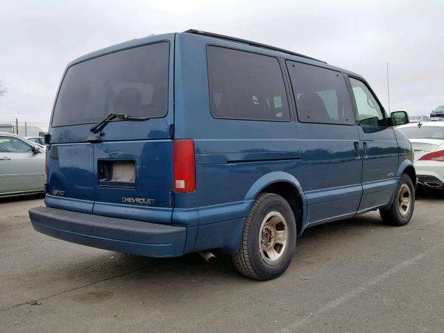 1GNDM19WX1B137608 - 2001 CHEVROLET ASTRO GREEN photo 4