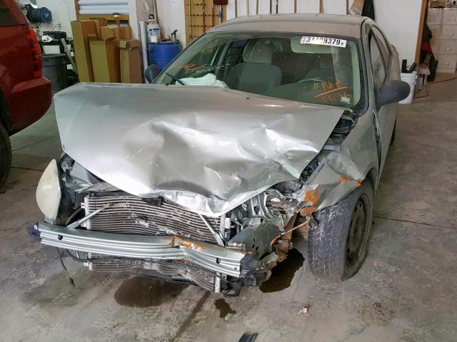 1B3EL46T65N600636 - 2005 DODGE STRATUS SX SILVER photo 9