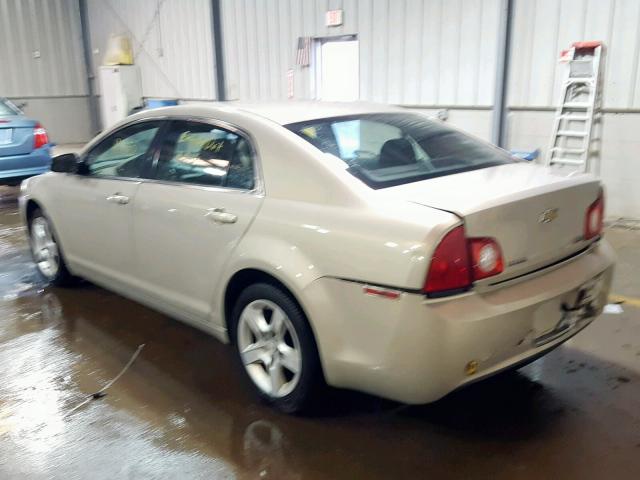 1G1ZA5EU3BF161741 - 2011 CHEVROLET MALIBU LS BEIGE photo 3