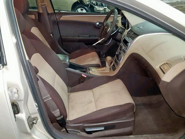 1G1ZA5EU3BF161741 - 2011 CHEVROLET MALIBU LS BEIGE photo 5