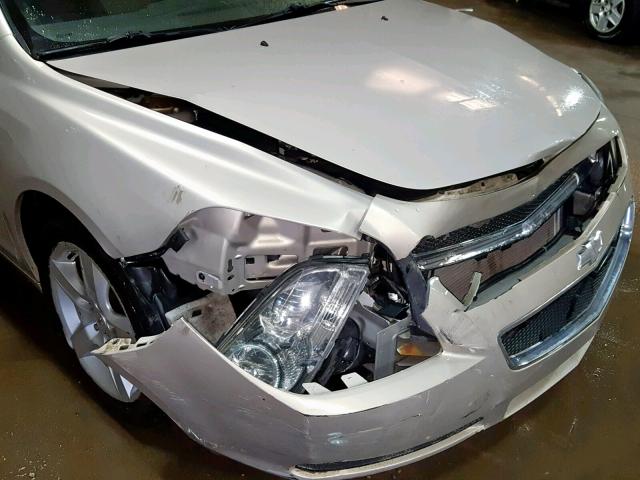 1G1ZA5EU3BF161741 - 2011 CHEVROLET MALIBU LS BEIGE photo 9