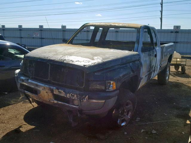 1B7KF236XXJ521671 - 1999 DODGE RAM 2500 BLACK photo 2