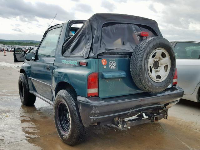 2CNBJ1863T6929546 - 1996 GEO TRACKER GREEN photo 3