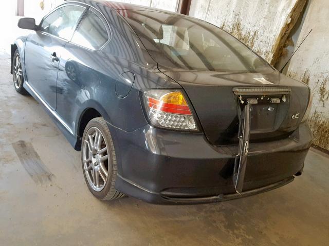 JTKDE177960115449 - 2006 TOYOTA SCION TC ლურჯი ფოტო 3