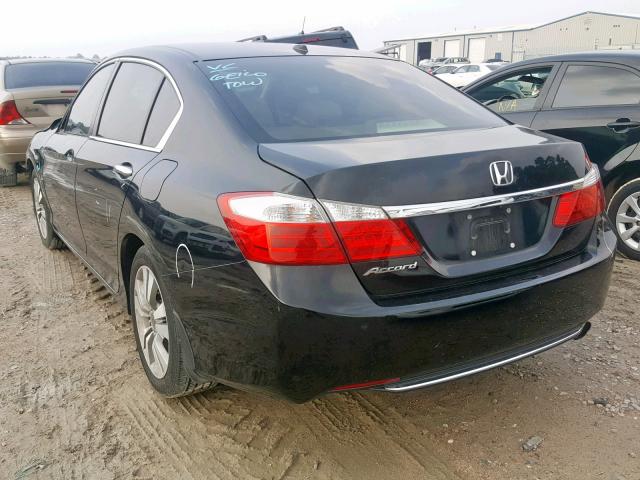 1HGCR2F84EA040080 - 2014 HONDA ACCORD EXL BLACK photo 3