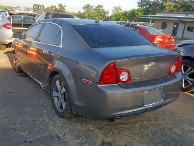 1G1ZC5E12BF128312 - 2011 CHEVROLET MALIBU 1LT GOLD photo 3