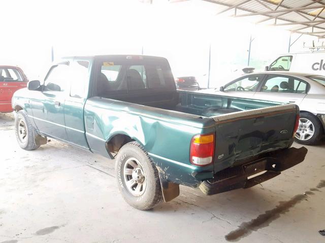 1FTYR14V0YTA52856 - 2000 FORD RANGER SUP GREEN photo 3