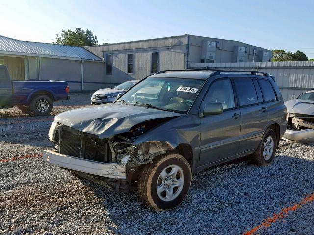 JTEGD21A040076664 - 2004 TOYOTA HIGHLANDER GRAY photo 2