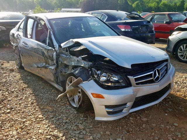 WDDGF4HB8EG224065 - 2014 MERCEDES-BENZ C 250 SILVER photo 1