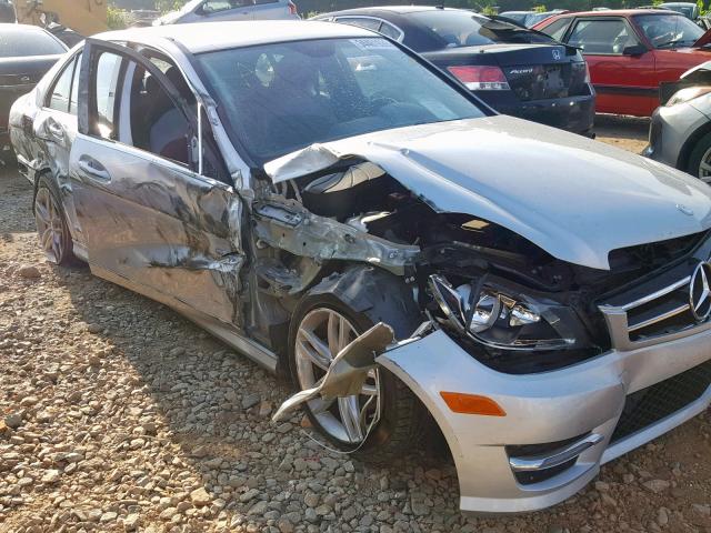 WDDGF4HB8EG224065 - 2014 MERCEDES-BENZ C 250 SILVER photo 9