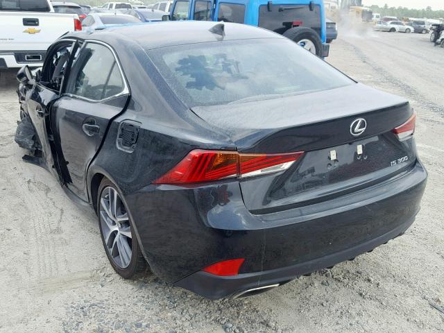 JTHBA1D23J5081053 - 2018 LEXUS IS 300 BLACK photo 3