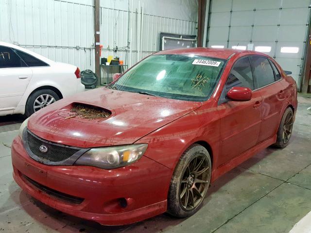 JF1GE76699G512791 - 2009 SUBARU IMPREZA WR RED photo 2