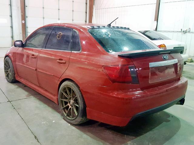 JF1GE76699G512791 - 2009 SUBARU IMPREZA WR RED photo 3