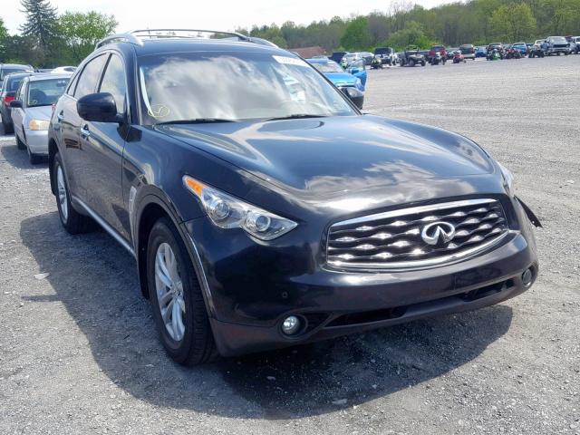 JN8AS1MWXAM857170 - 2010 INFINITI FX35 BLACK photo 1