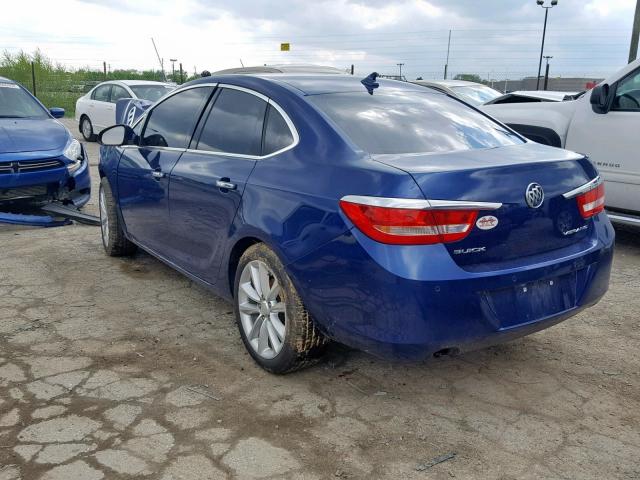 1G4PR5SK2D4131442 - 2013 BUICK VERANO CON BLUE photo 3