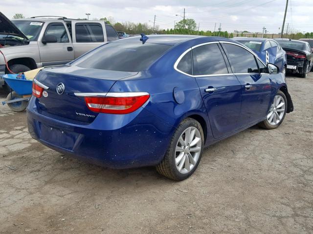 1G4PR5SK2D4131442 - 2013 BUICK VERANO CON BLUE photo 4