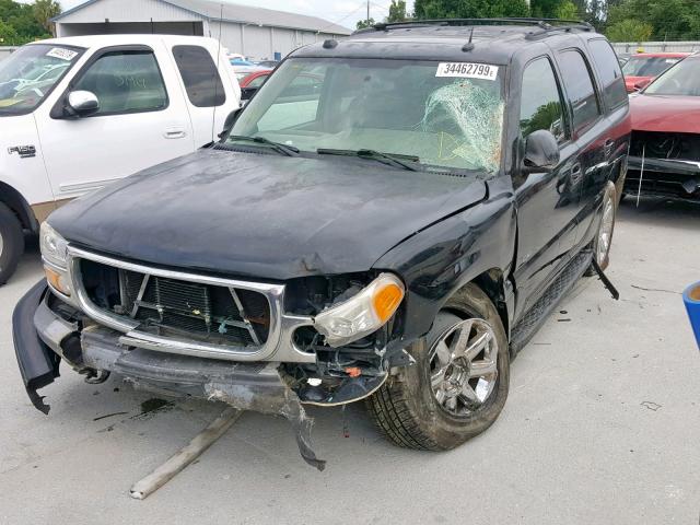 1GKEK63U85J227976 - 2005 GMC YUKON DENA BLACK photo 2