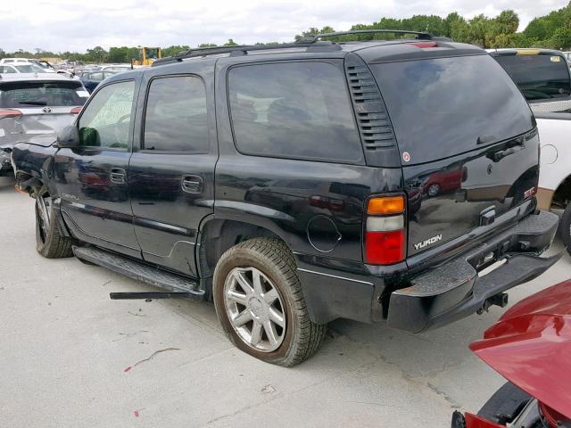 1GKEK63U85J227976 - 2005 GMC YUKON DENA BLACK photo 3