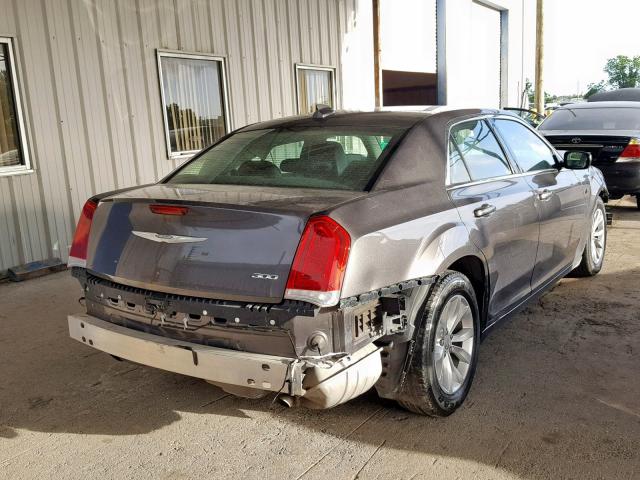 2C3CCAAG9GH189425 - 2016 CHRYSLER 300 LIMITE GRAY photo 4