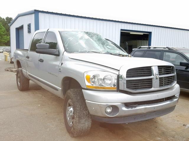 3D7KS29C16G193314 - 2006 DODGE RAM 2500 SILVER photo 1