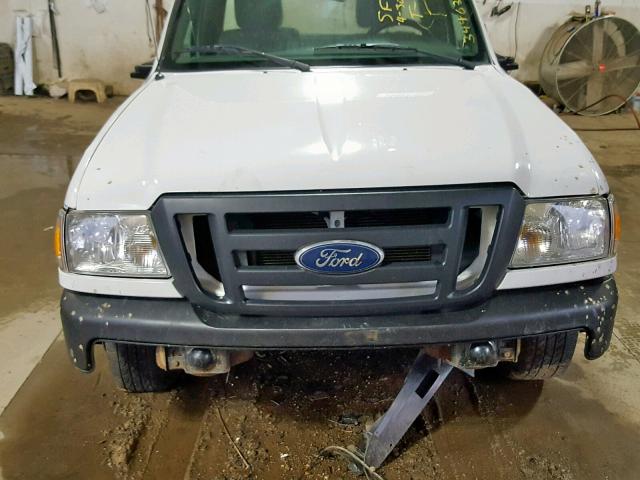 1FTKR1AD4BPA29890 - 2011 FORD RANGER WHITE photo 7