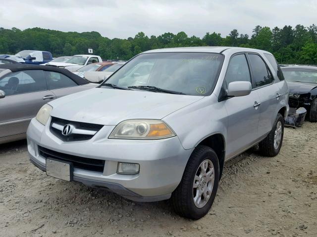 2HNYD18274H552321 - 2004 ACURA MDX SILVER photo 2