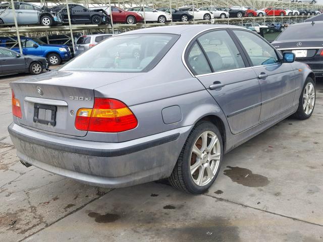 WBAEW53443PN30254 - 2003 BMW 330 XI BLUE photo 4