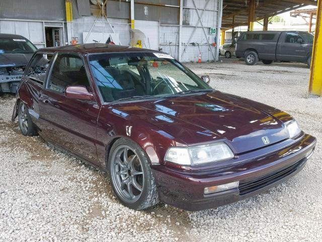 2HGED6458LH562037 - 1990 HONDA CIVIC DX PURPLE photo 1