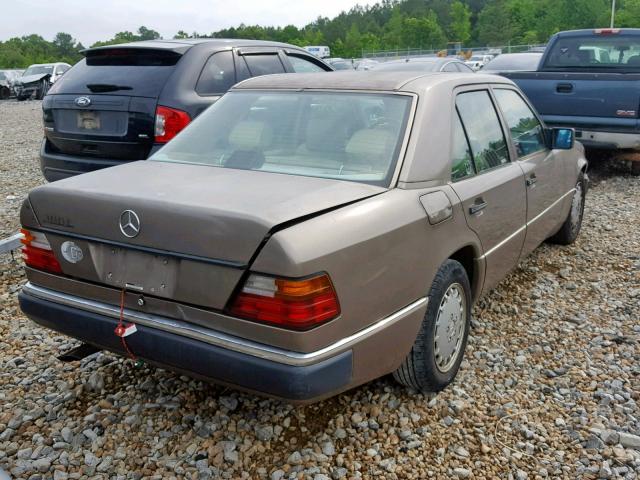 WDBEA30D1MB425372 - 1991 MERCEDES-BENZ 300 E TAN photo 4