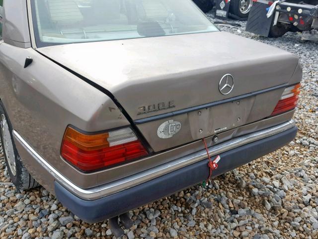 WDBEA30D1MB425372 - 1991 MERCEDES-BENZ 300 E TAN photo 9