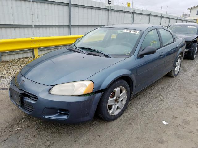 1B3EL46X03N574745 - 2003 DODGE STRATUS SE  photo 2