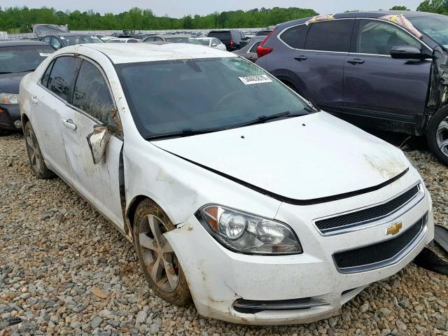 1G1ZC5E11BF132738 - 2011 CHEVROLET MALIBU 1LT WHITE photo 1