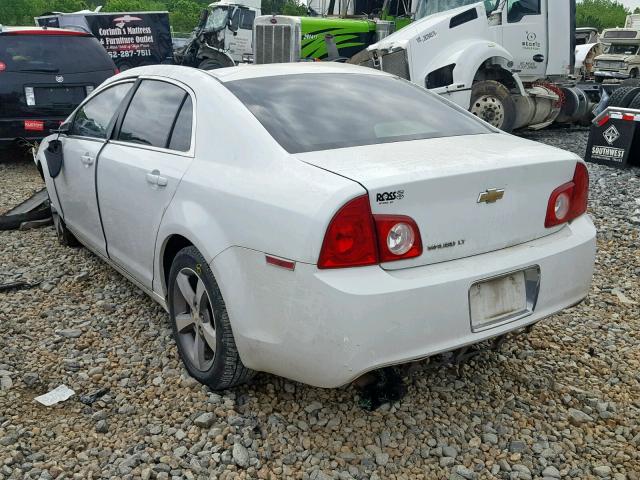 1G1ZC5E11BF132738 - 2011 CHEVROLET MALIBU 1LT WHITE photo 3