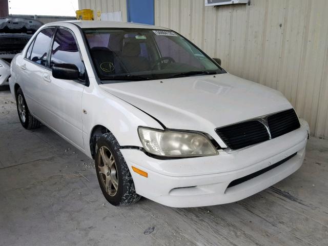 JA3AJ26E53U011510 - 2003 MITSUBISHI LANCER ES WHITE photo 1